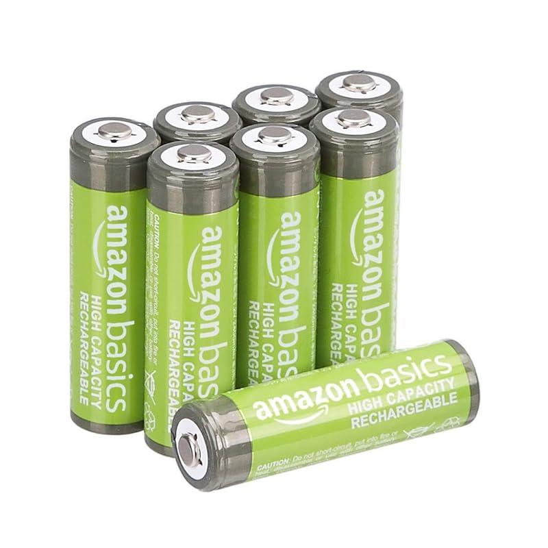 Mi experiencia con las pilas recargables Amazon Basics de 8 unidades.