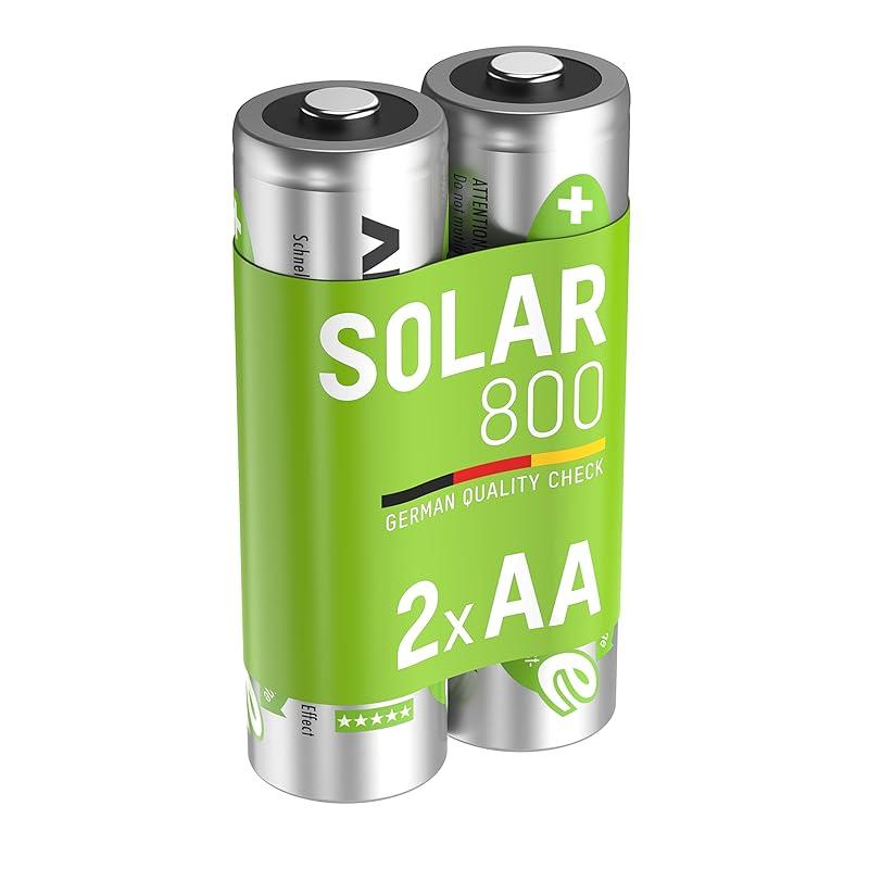 Mi opinión sobre las pilas recargables Ansmann MaxE Solar 800mAh.