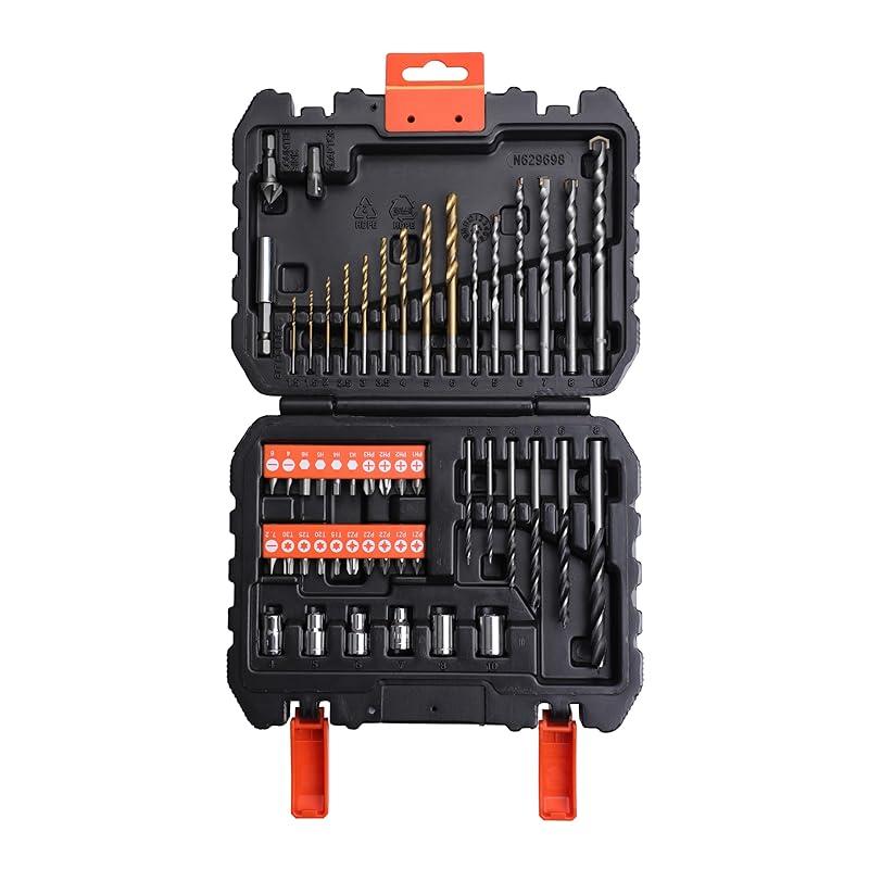 Mi experiencia con el set atornillar taladrar Black+Decker de 50 piezas.