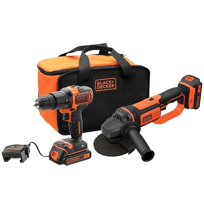 Mi experiencia con el Black+Decker Combo Kit: Taladro y Amoladora 18V