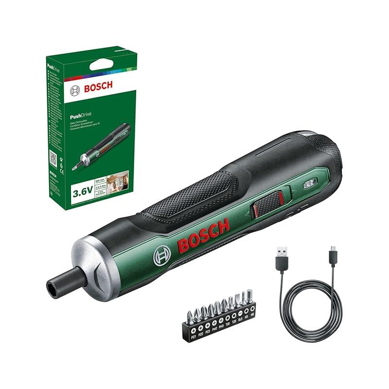 Mi opinión sobre el destornillador Bosch PushDrive: ¿Vale la pena?