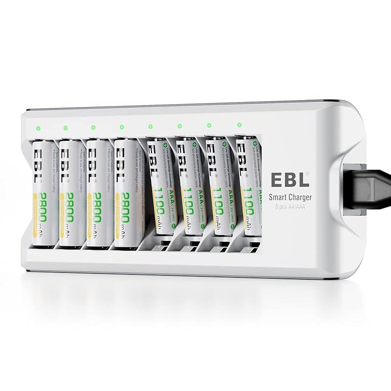 Mi experiencia con el cargador EBL y sus pilas recargables.