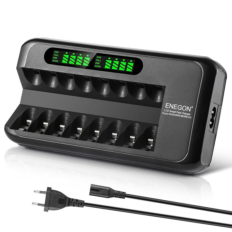 Mi opinión sobre el cargador ENEGON para pilas recargables.
