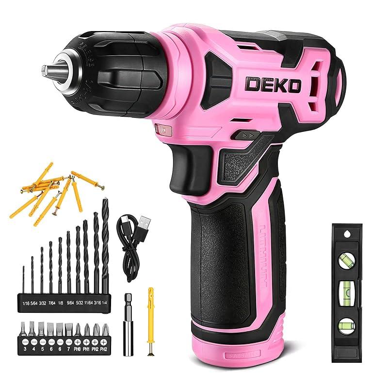 Mi experiencia con el taladro rosa DEKOPRO 8V: ¿merece la pena?