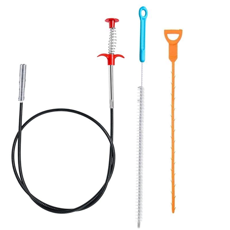 Mi experiencia con el desatascador profesional de 3 piezas para tuberías.
