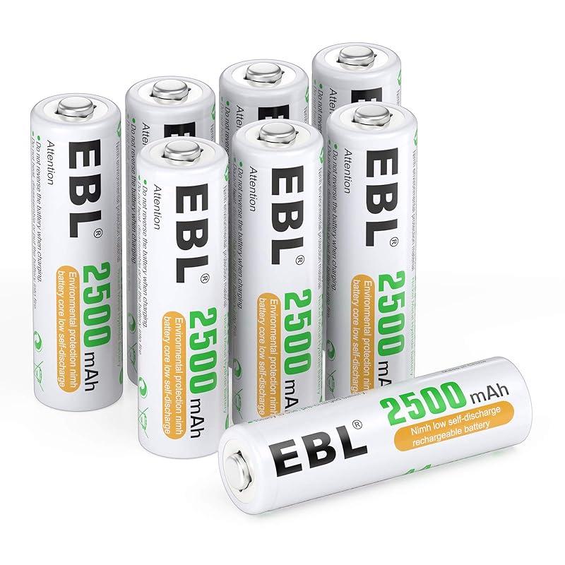 Mi experiencia con las pilas EBL AA recargables: ¿valen la pena?
