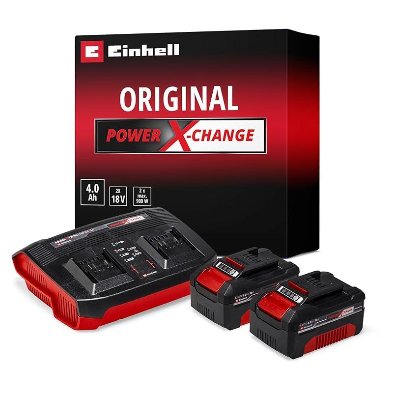 Mi experiencia con el Starter Kit de batería 2x4Ah de Einhell.