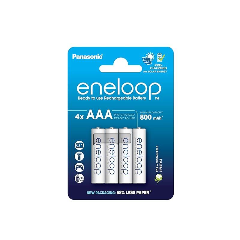 Mi experiencia con las pilas recargables Eneloop AAA de 4 pack.