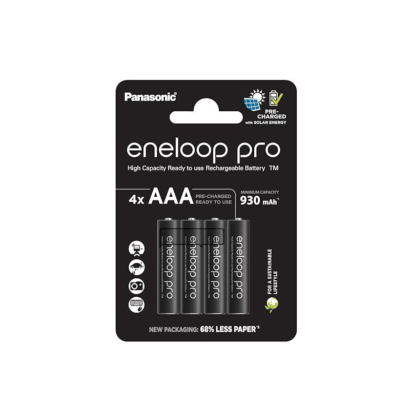 Mi experiencia con las pilas recargables Eneloop Pro 4pack: ¡recomendadas!
