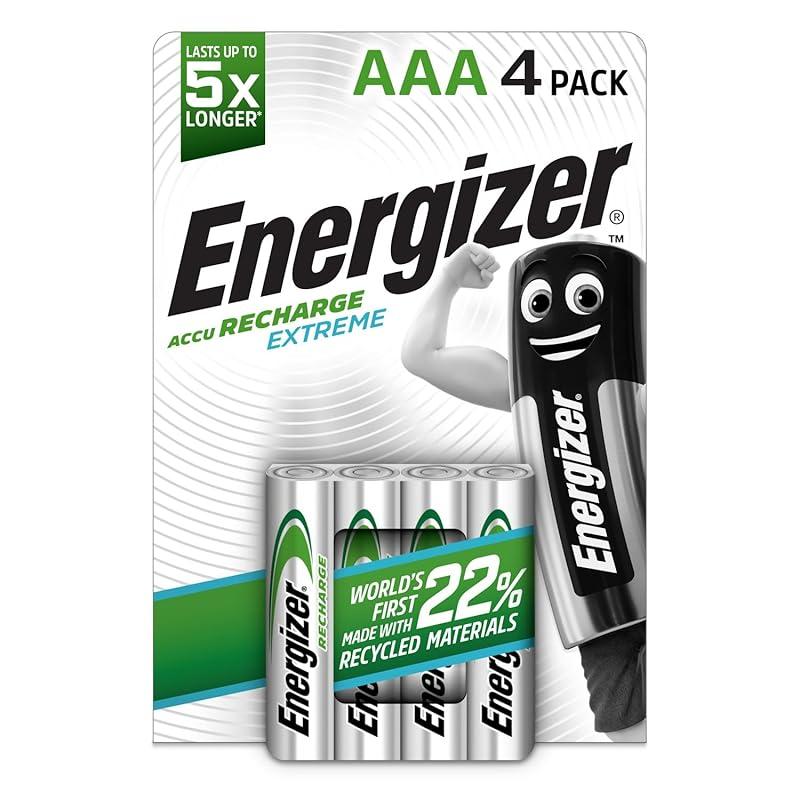 Mi opinión sobre las pilas recargables Energizer 4 pack.