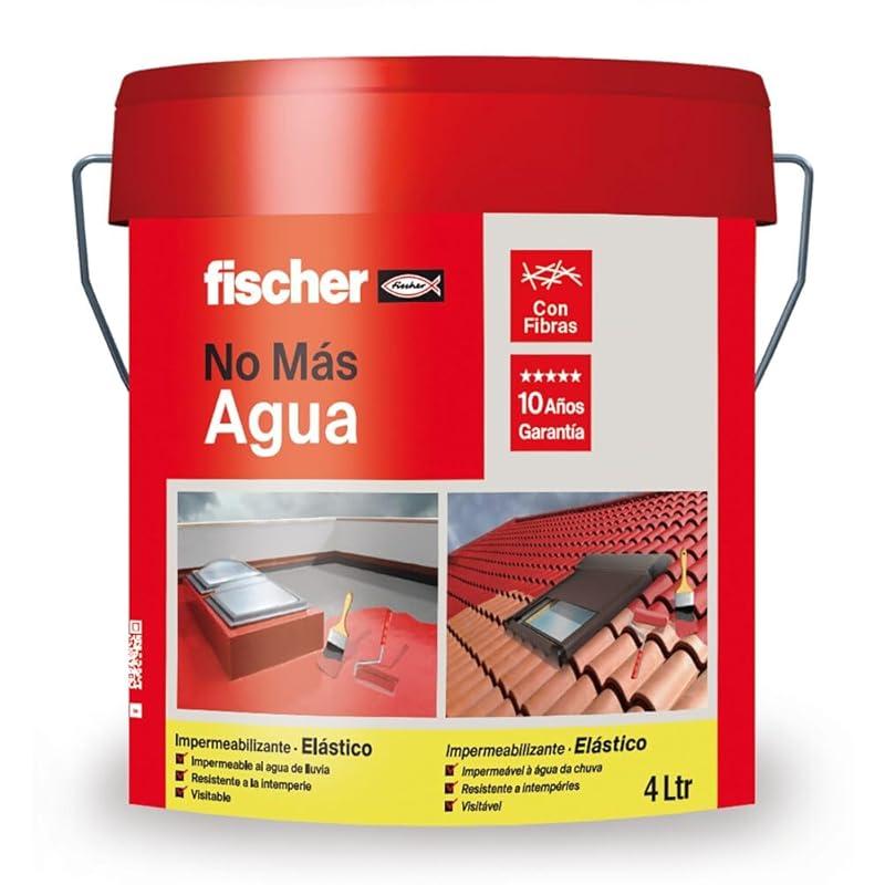 Mi opinión sobre la pintura impermeabilizante fischer en color rojo.