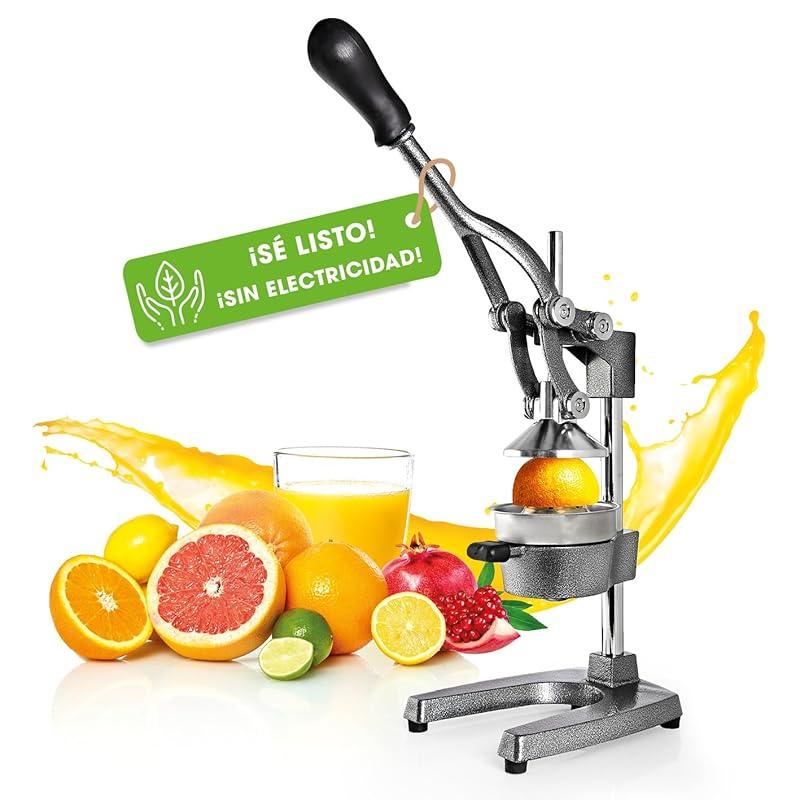 Mi experiencia con el exprimidor manual Lumaland de acero inox.