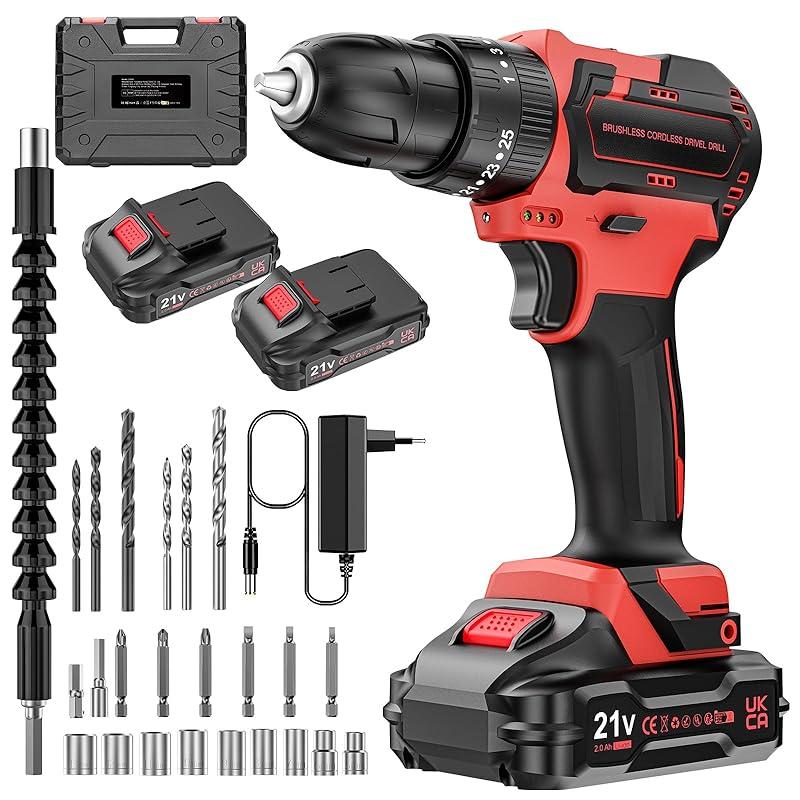 Mi opinión sobre el ponoseu Taladro Brushless 21V: ¿Vale la pena?