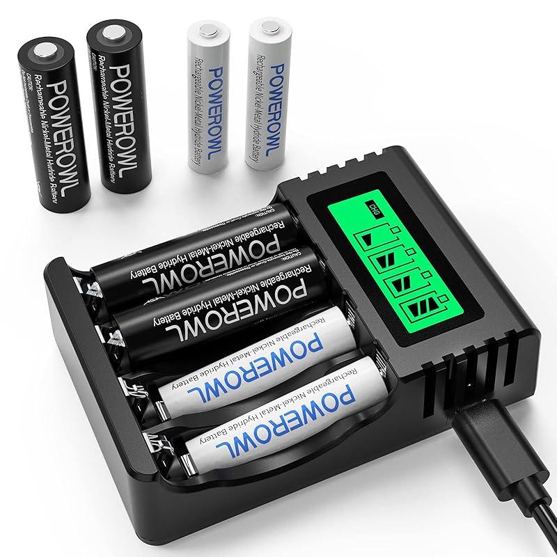 Mi experiencia con el cargador POWEROWL y sus pilas recargables.