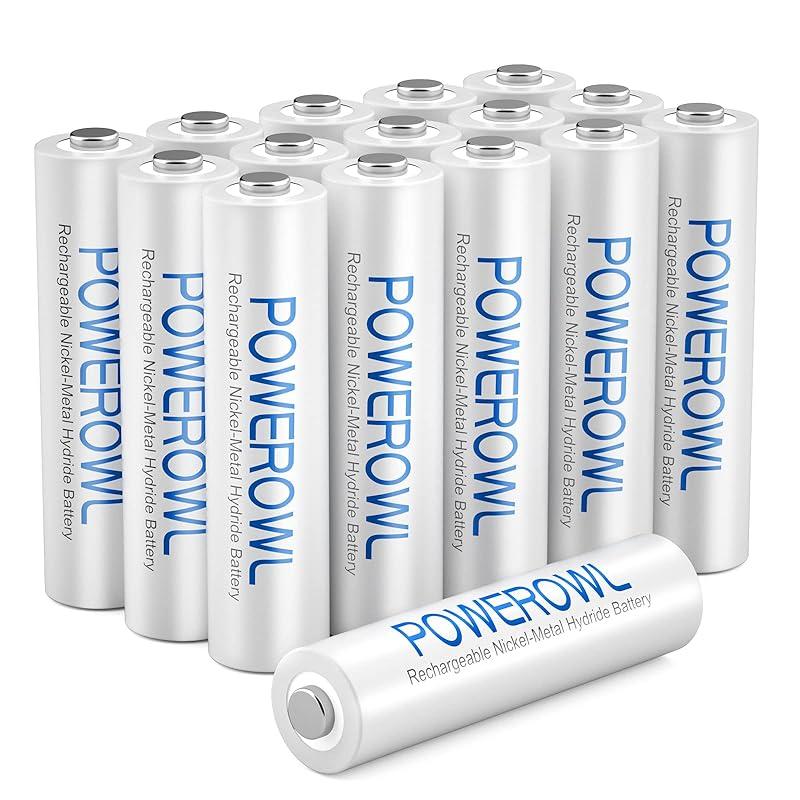 Mi experiencia con las pilas recargables POWEROWL de 1000mAh.