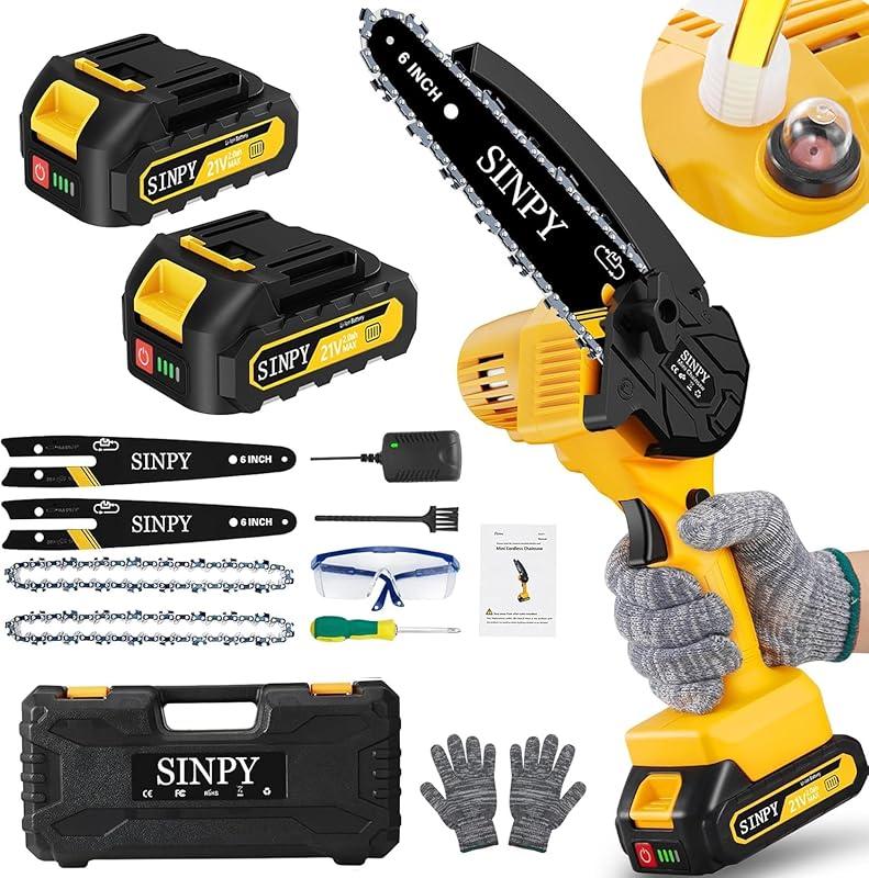 Mi experiencia con la SINPY Motosierra Mini de 6 pulgadas.