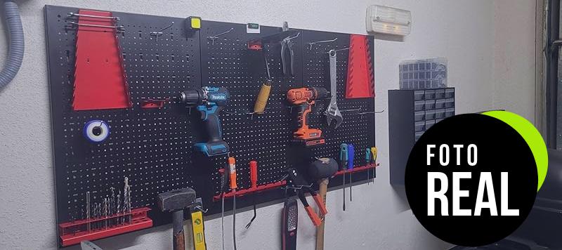 tectake-organizador-herramientas-pared-25-ganchos-foto-2