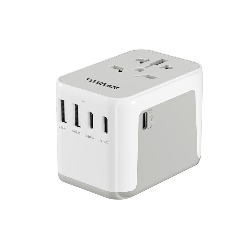 Mi opinión sobre el adaptador de viaje TESSAN con 3 USB.